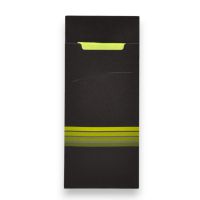 Bestecktaschen mit integrierter Serviette Lime